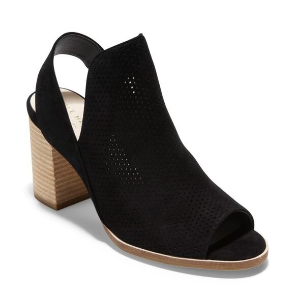 Cole Haan Size 8 Callista Open Toe Sling Back Bootie NIB - Picture 2 of 10